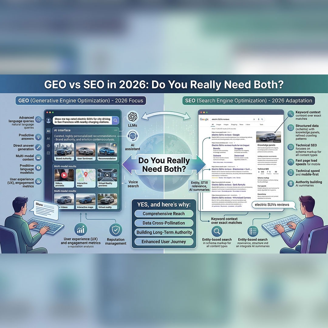 GEO vs SEO in 2026: Do You Really Need Both?